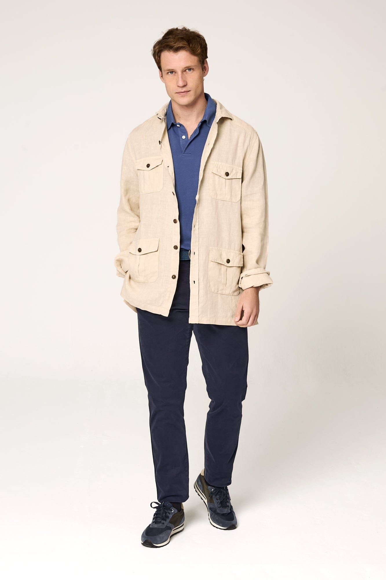The Sahariana Lino Beige-zoom-1