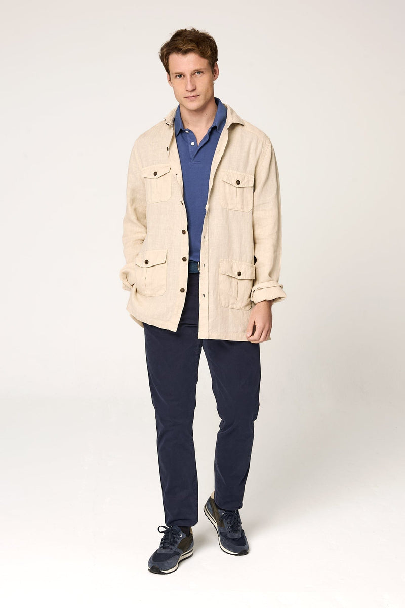 The Sahariana Lino Beige-zoom-