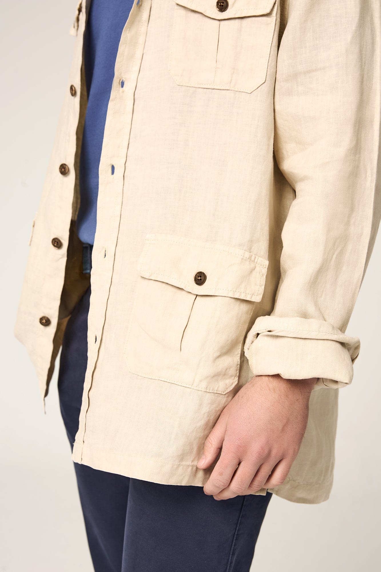 The Sahariana Lino Beige-4