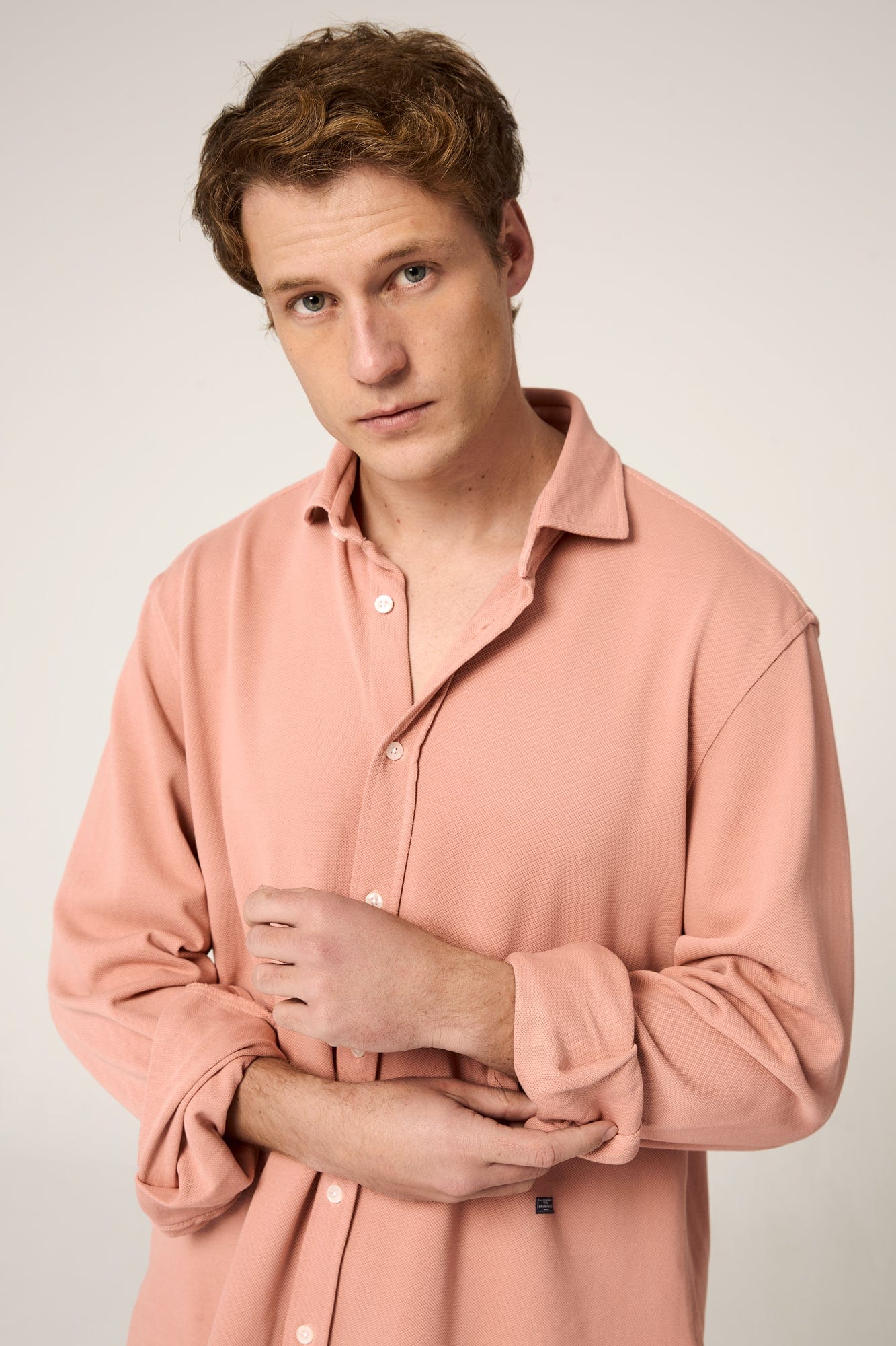 The Cotton Camisa Salmón-zoom-2