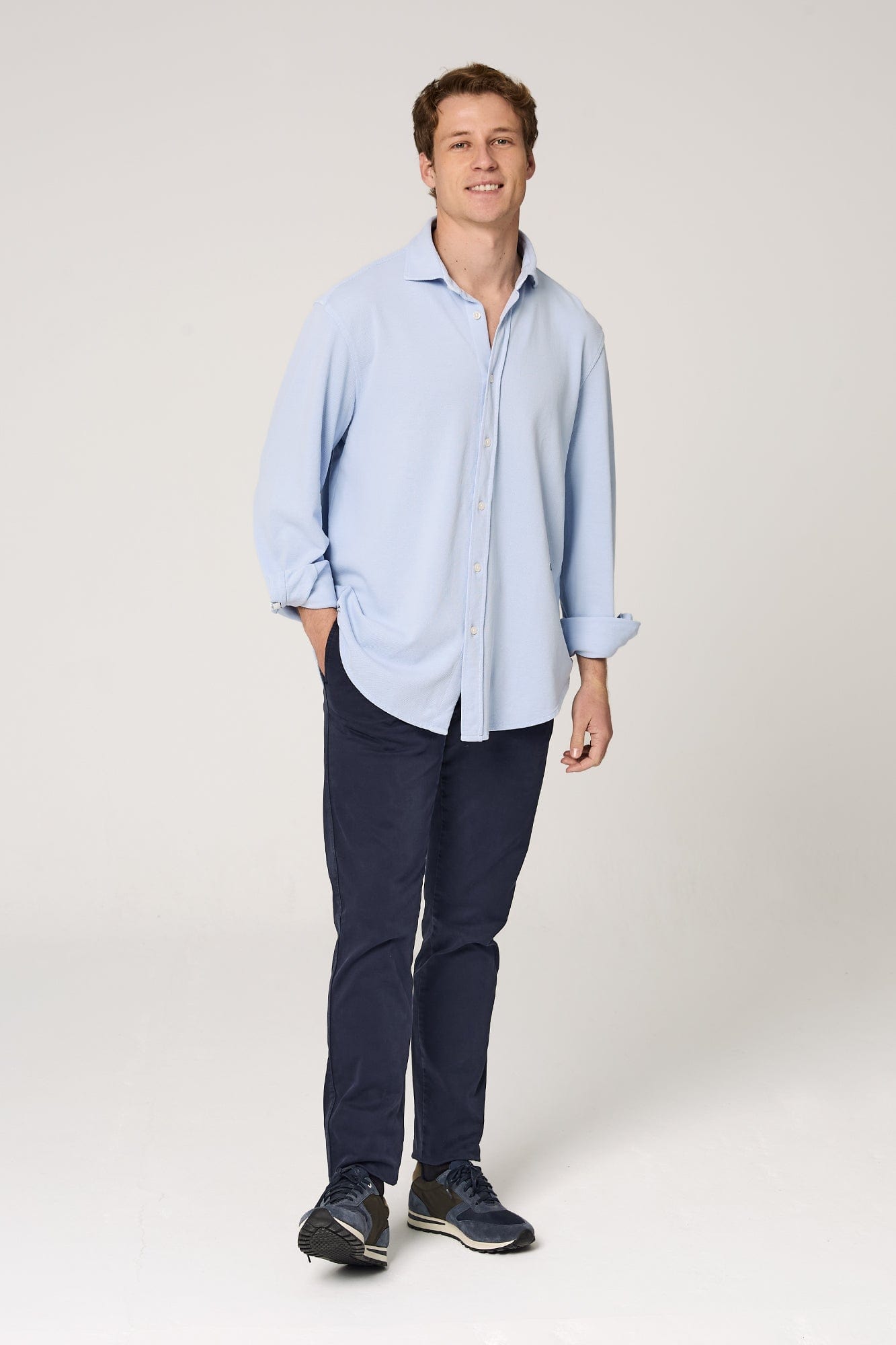 The Cotton Camisa Azul Cadaqués