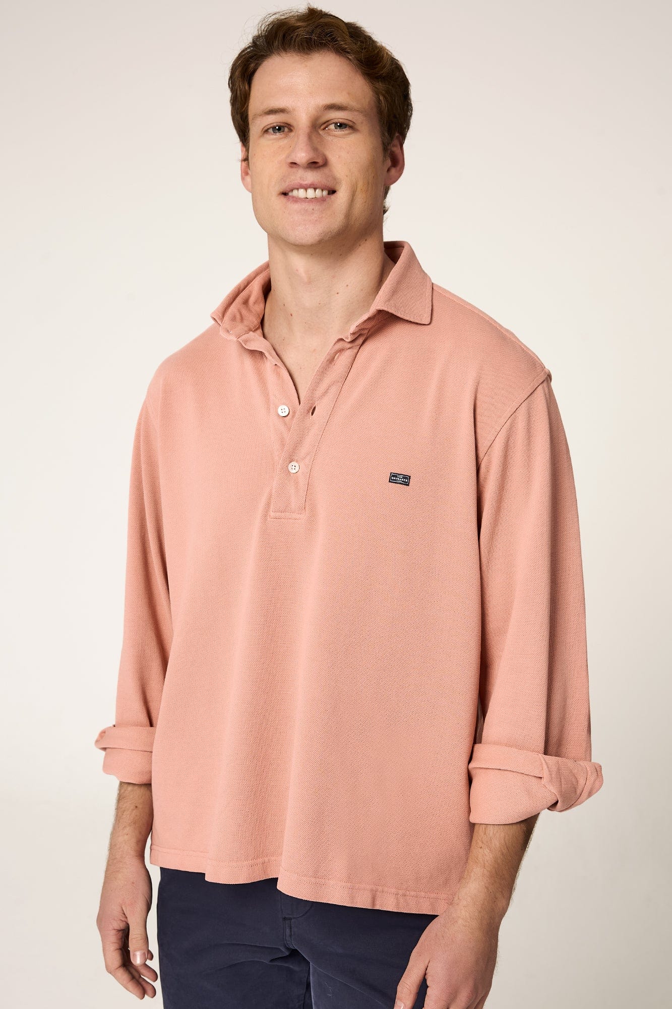 The Cotton Polera Salmon-zoom-1