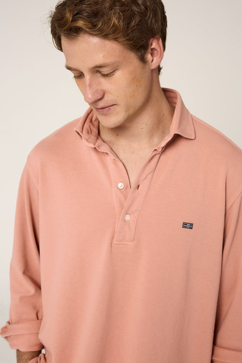 The Cotton Polera Salmon-zoom-