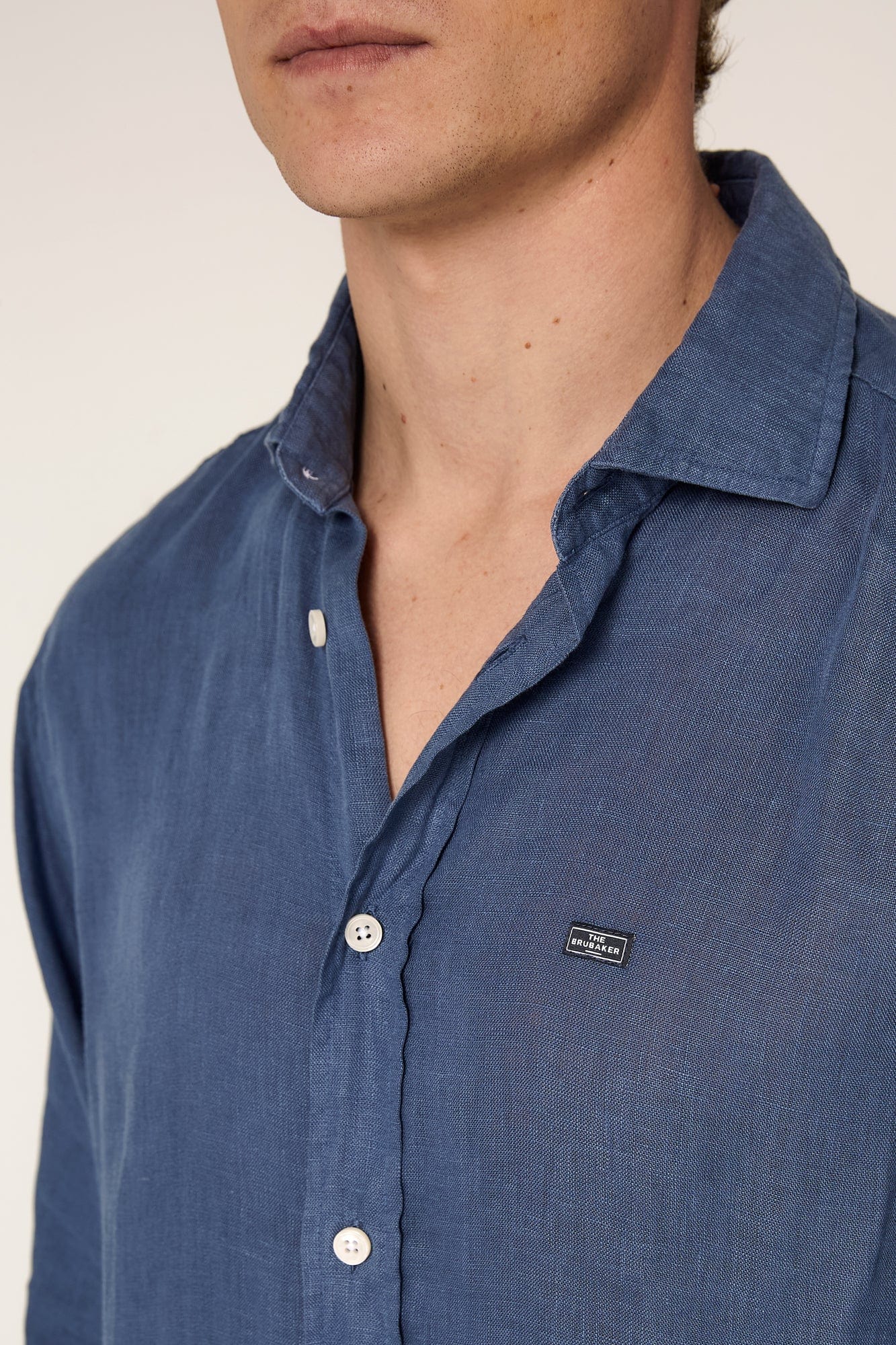 The Lino Camisa Azul Tabarca