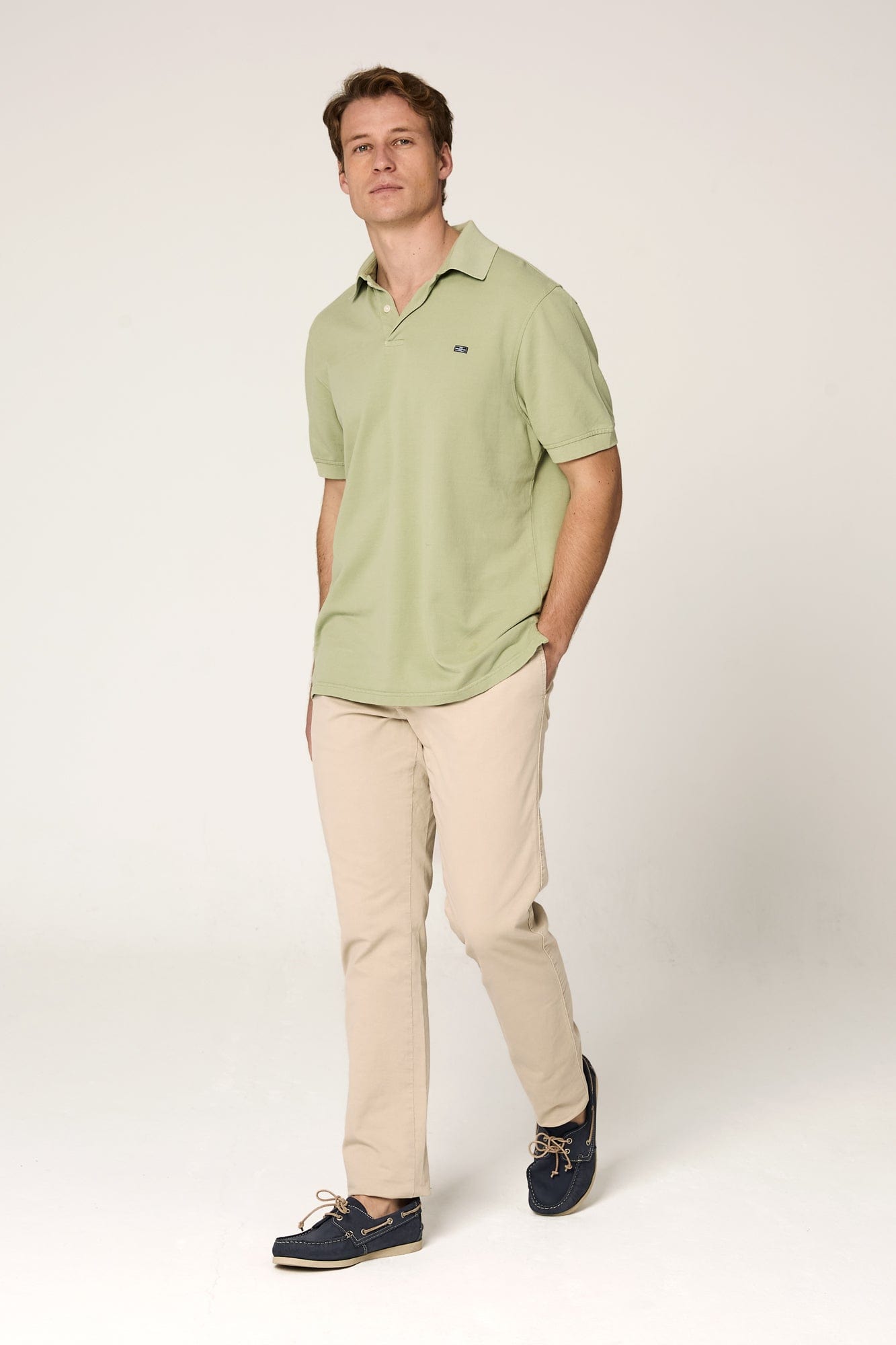 The Cotton Polo Verde Noja-zoom-2