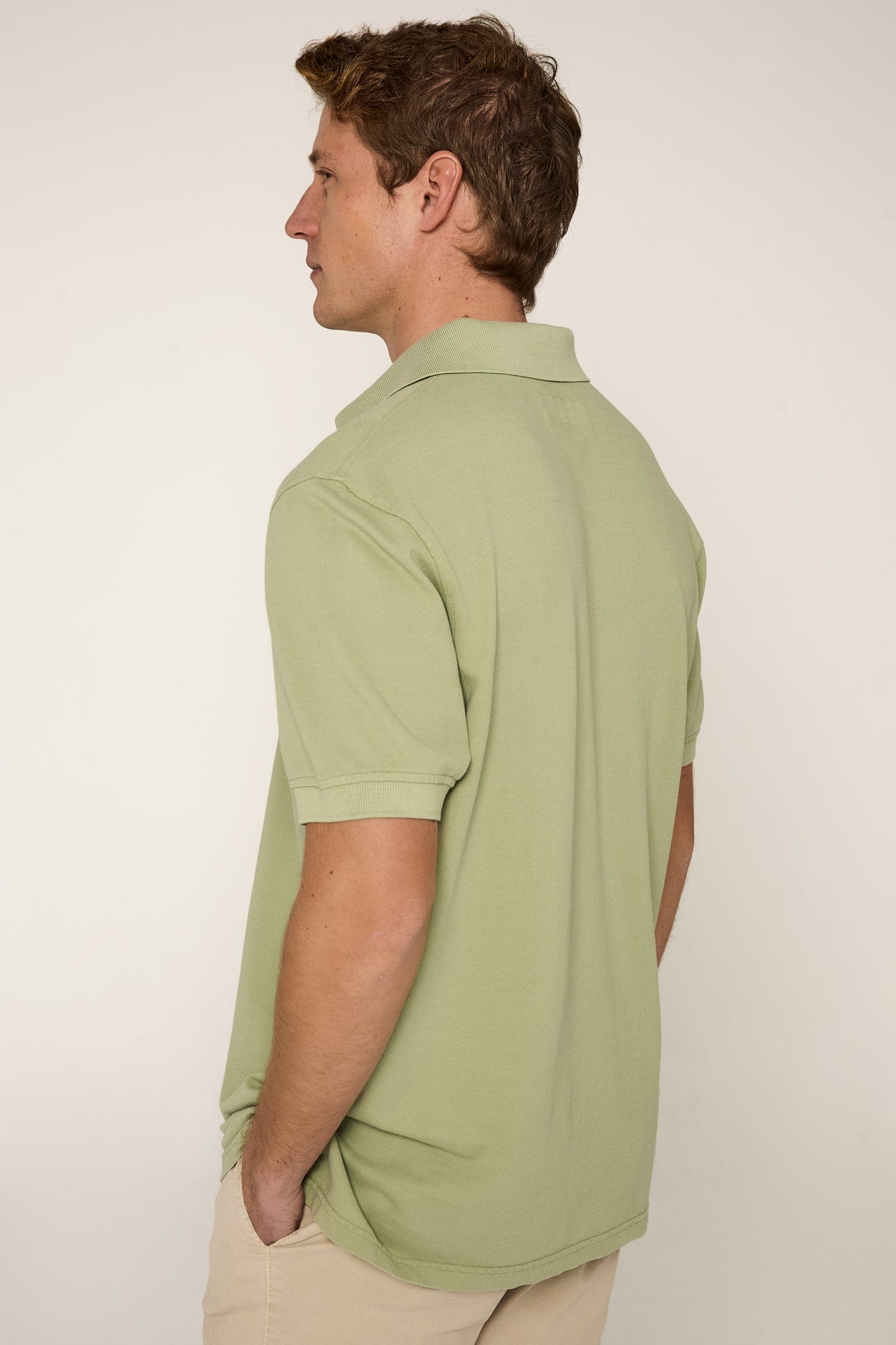 The Cotton Polo Verde Noja-zoom-4
