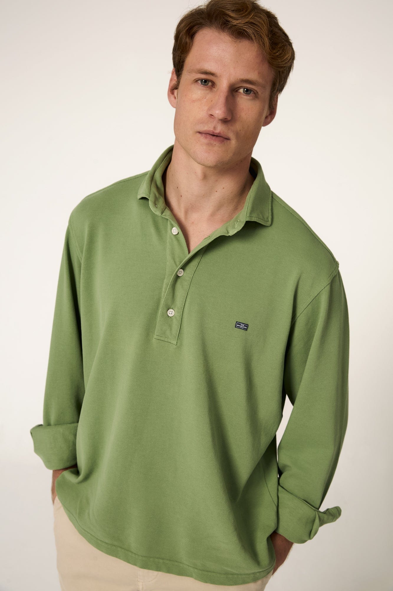 The Cotton Polera Verde Navarra-2