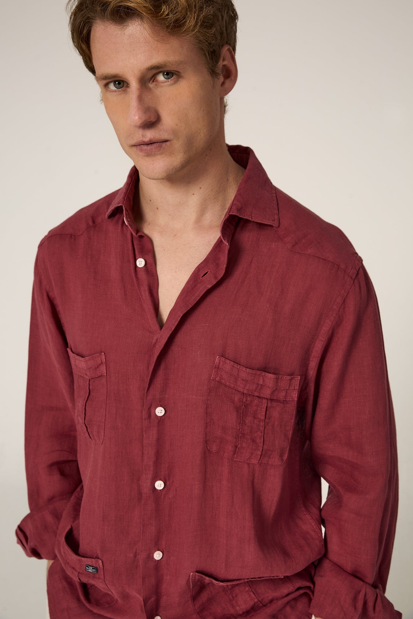 The Guayabera Grana Rioja