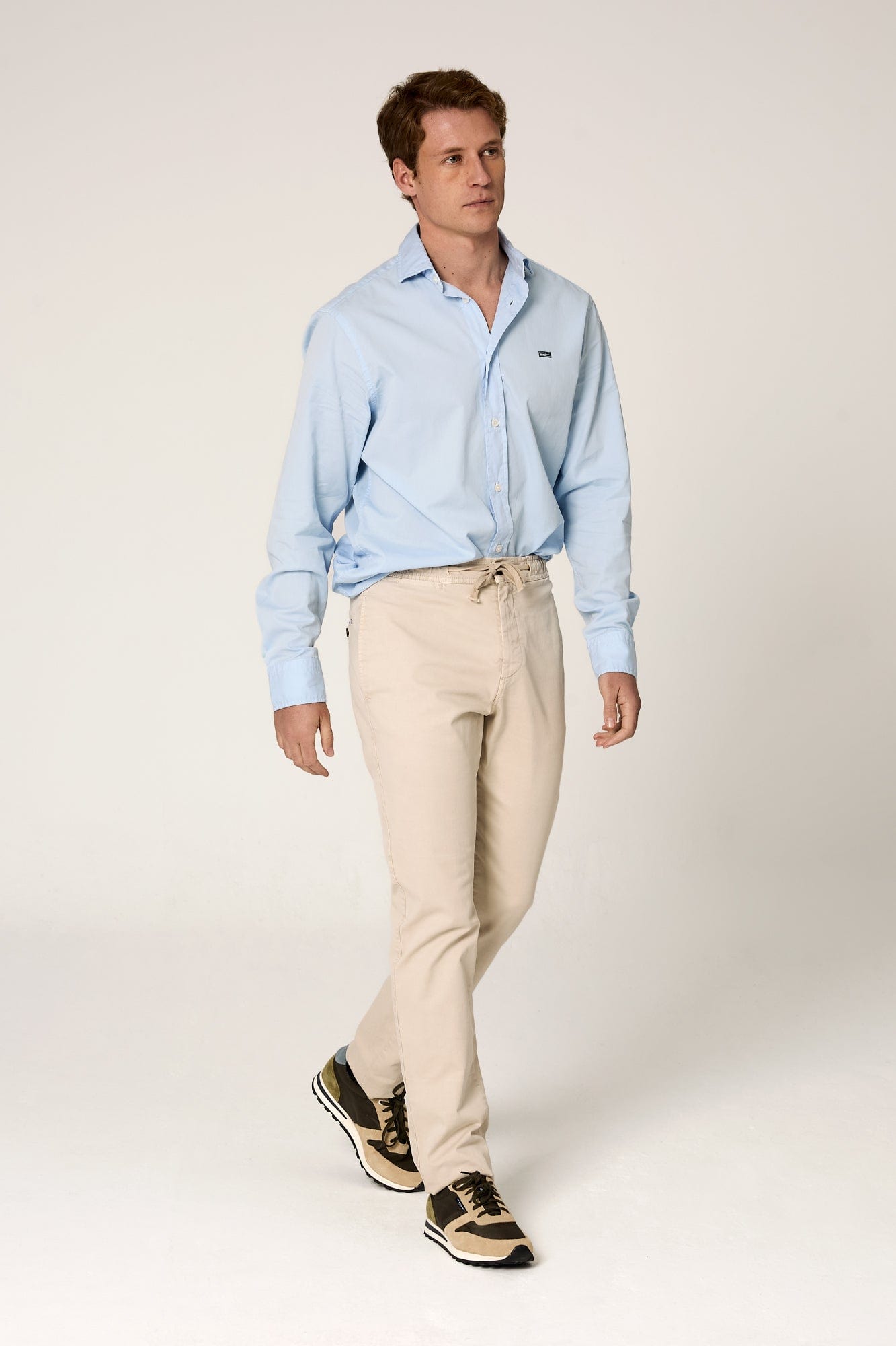 The Chino Jogger Beige Seimeira-1