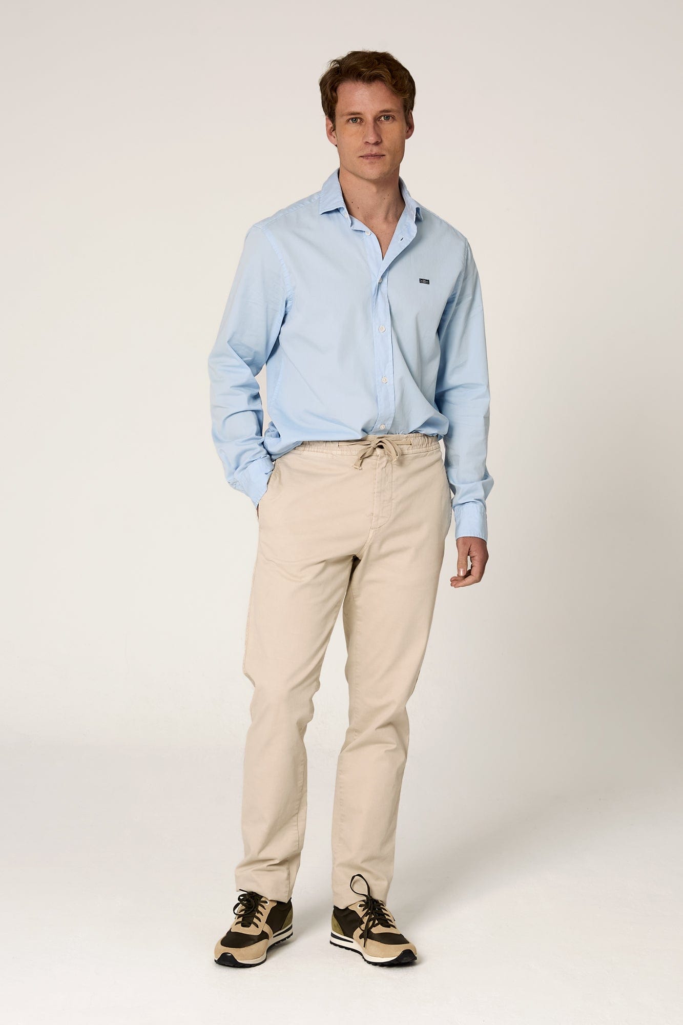 The Chino Jogger Beige Seimeira-zoom-2