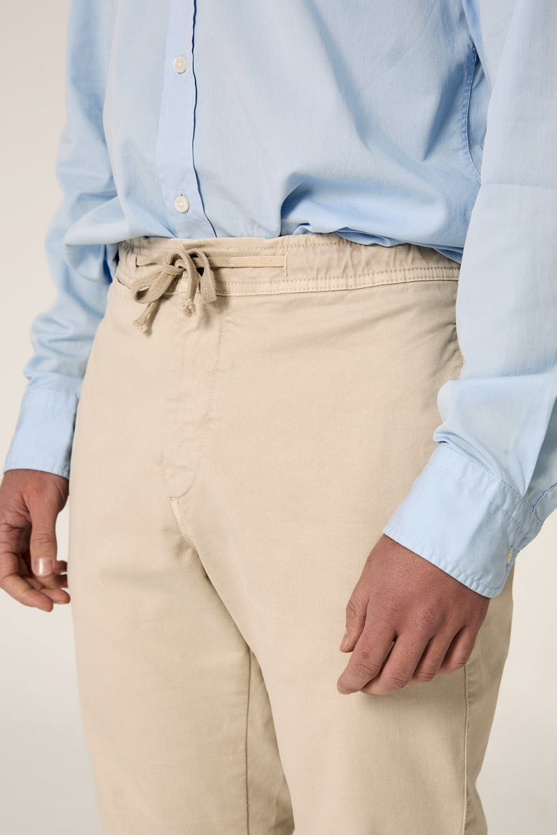 The Chino Jogger Beige Seimeira-zoom-
