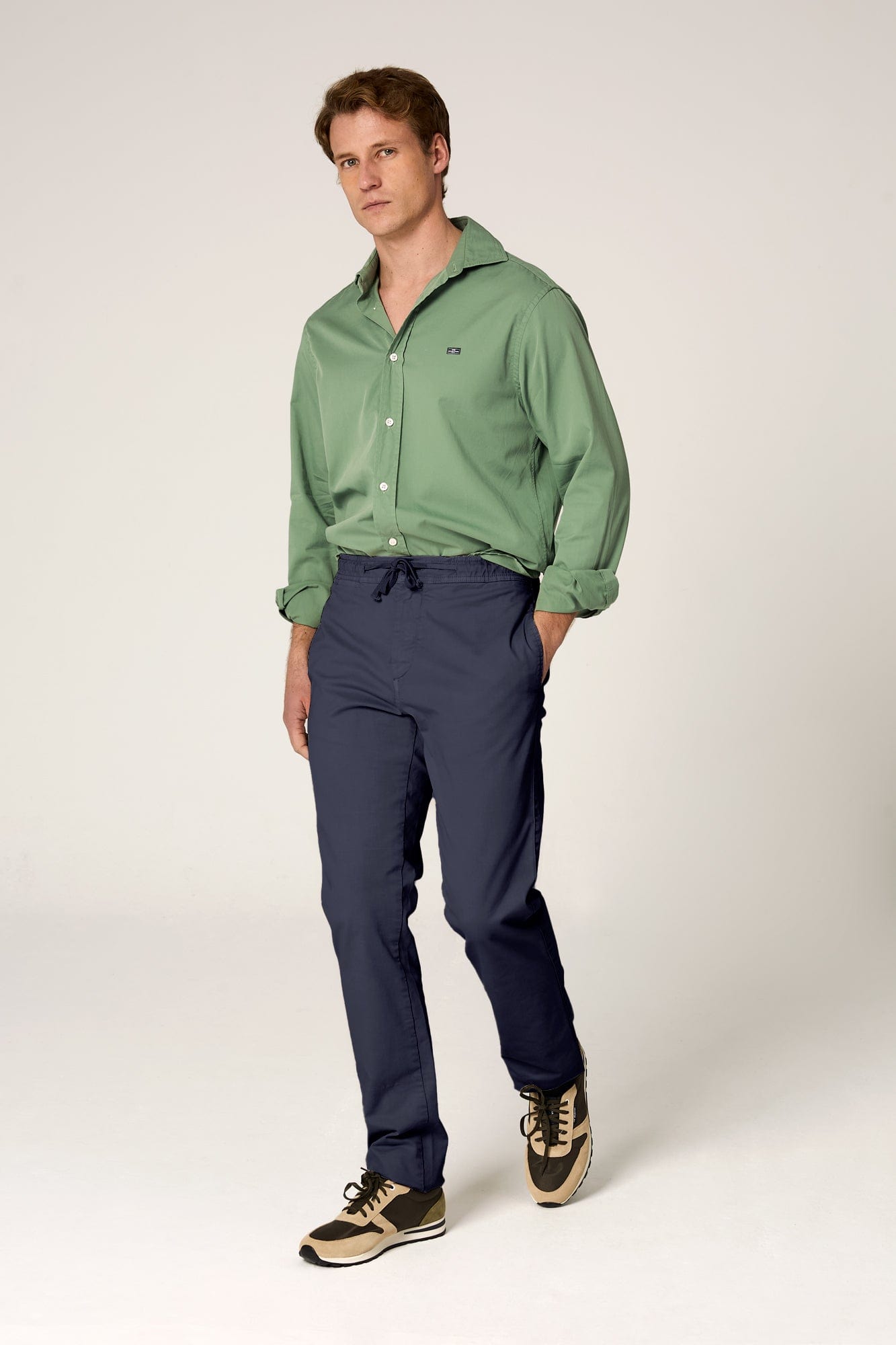 The Chino Jogger Azul Marino-zoom-2