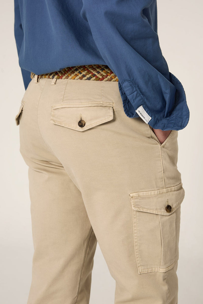 The Chino Cargo Beige Seimeira-zoom-