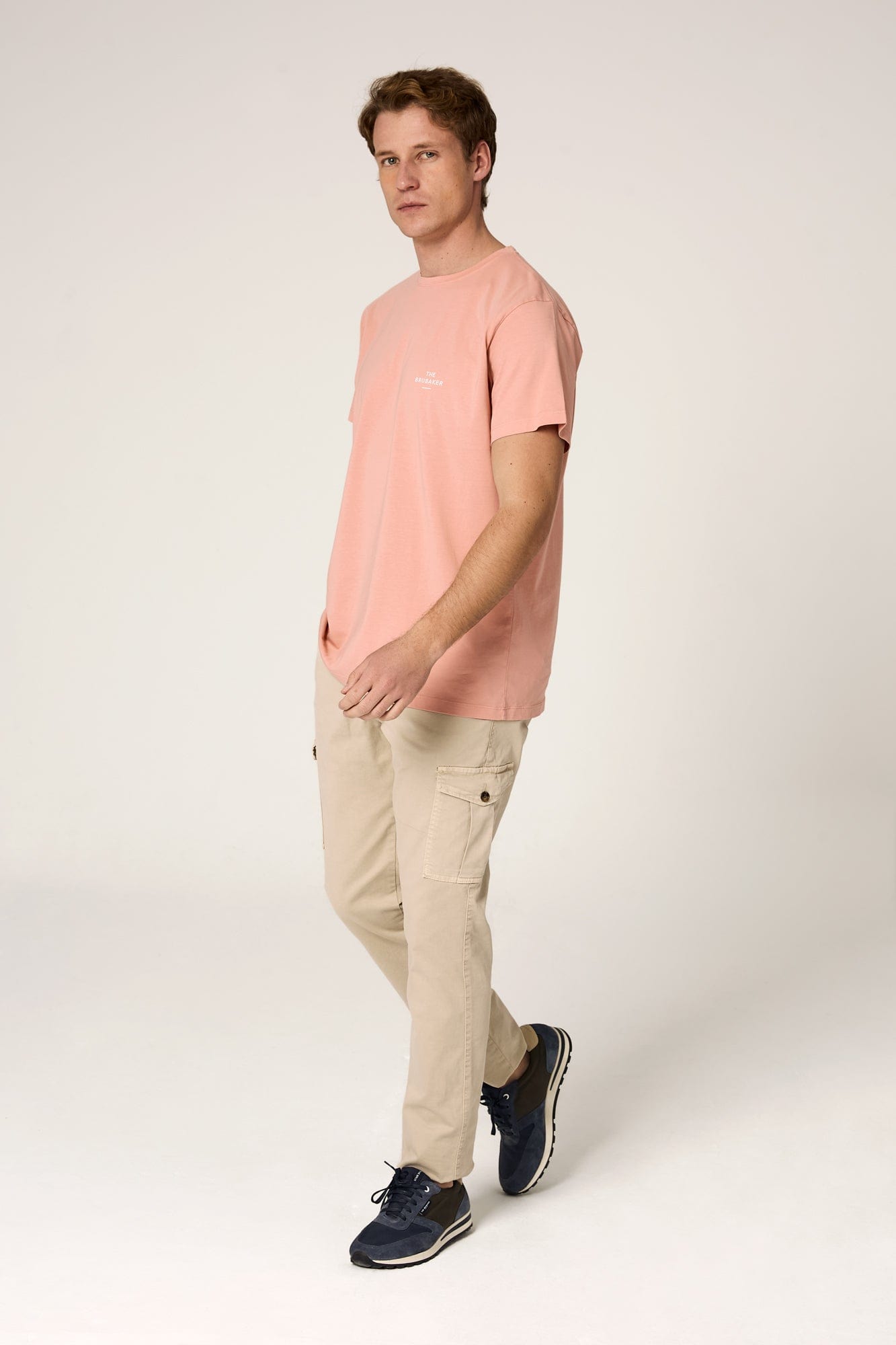 The Cotton T Shirt  Rosa Salmon-3