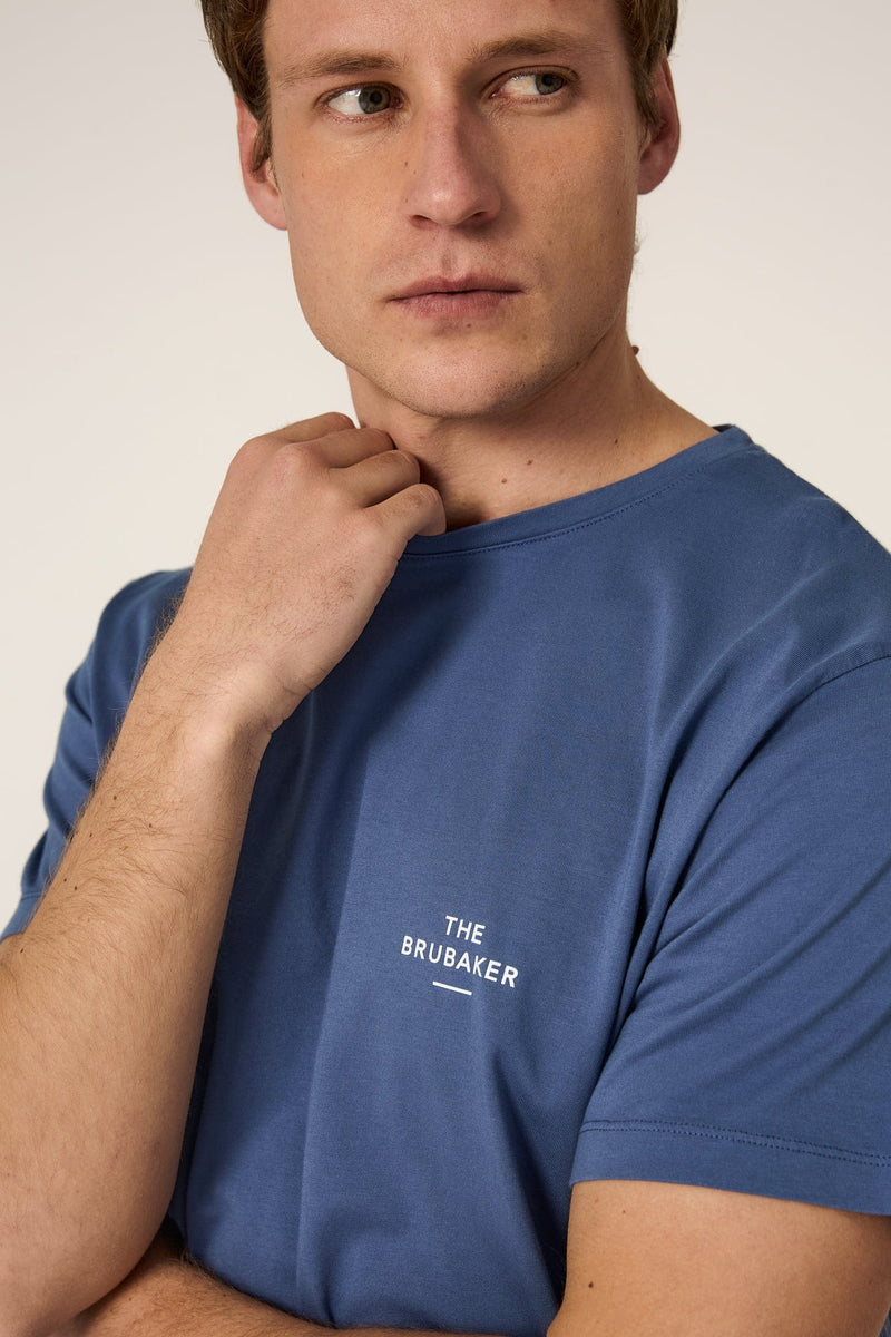 The Cotton T Shirt Azul Tabarca-zoom-