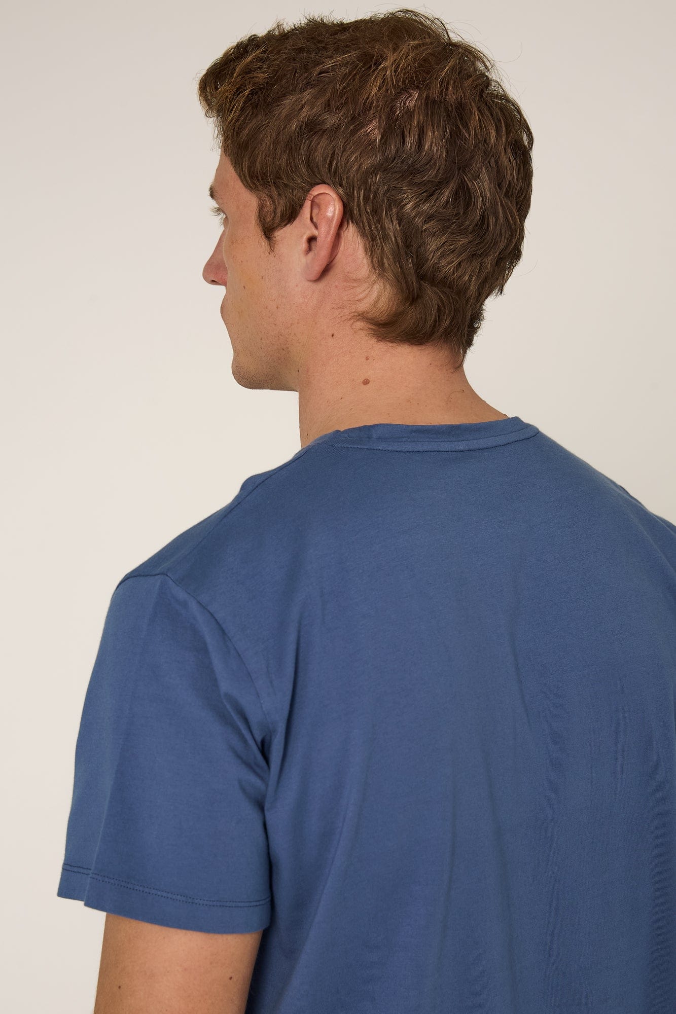 The Cotton T Shirt Azul Tabarca-4