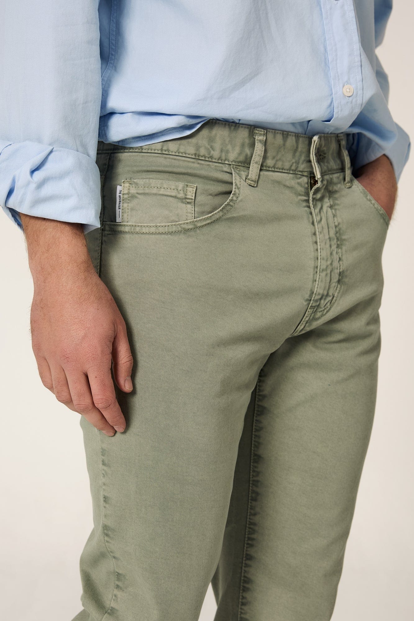 The 5 Pocket Verde Navarra-zoom-3