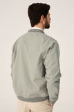 The Bomber Canvas Verde Riaza