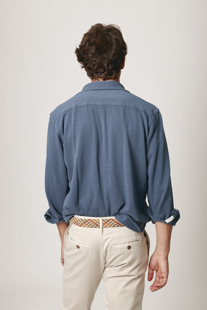 The Cotton Camisa Azul Suances-zoom-