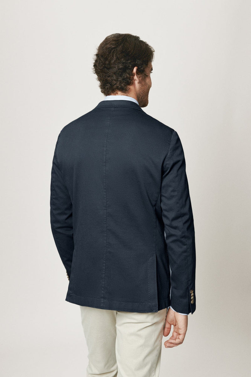 The Blazer Grainy Azul Marino-zoom-
