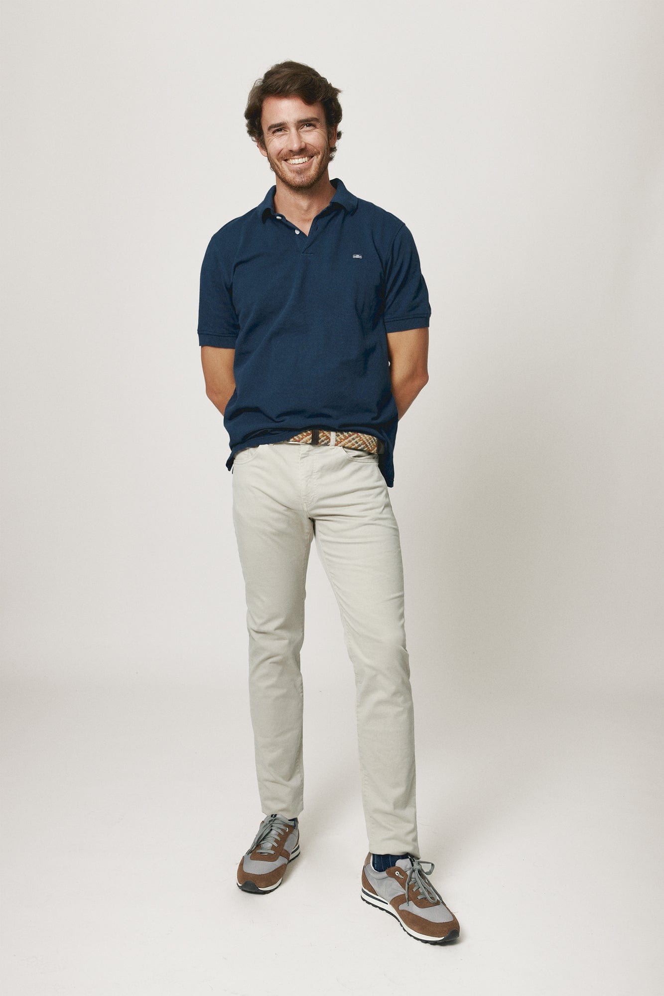 The Cotton Polo Azul Marino