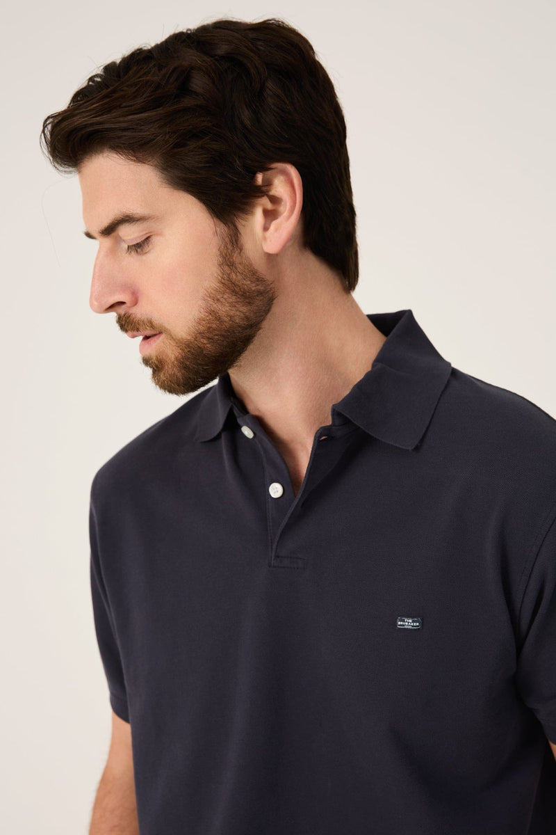 The Cotton Polo Azul Marino-zoom-