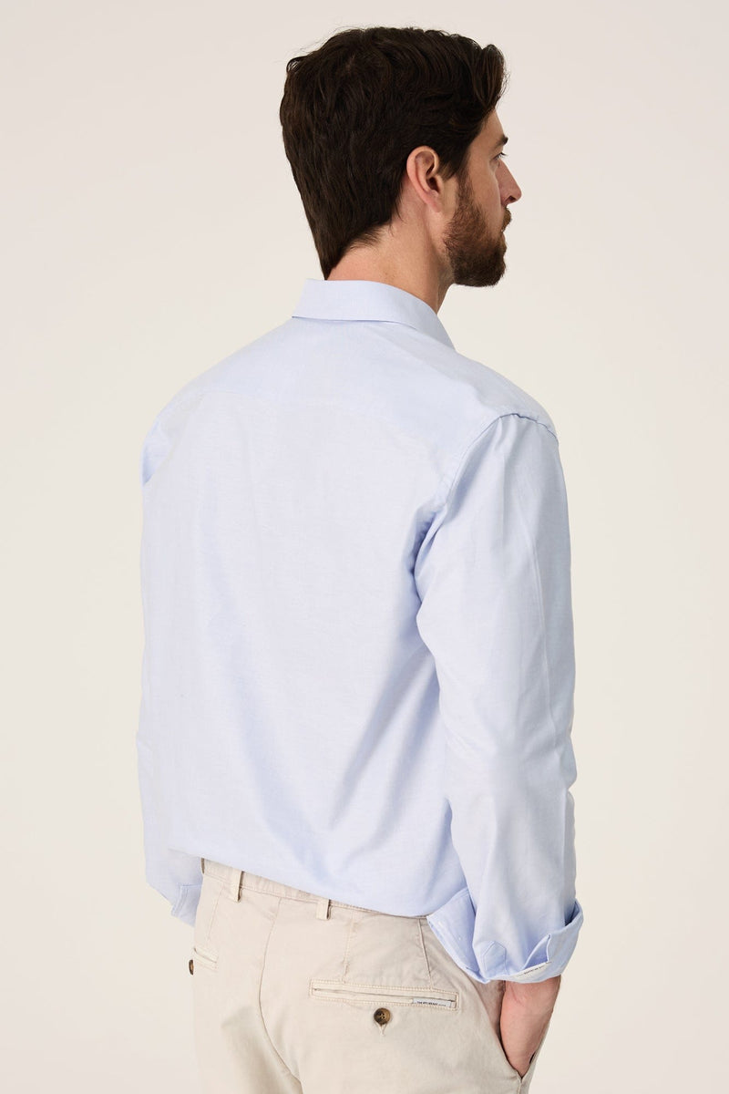 The Oxford Azul Button Down-zoom-