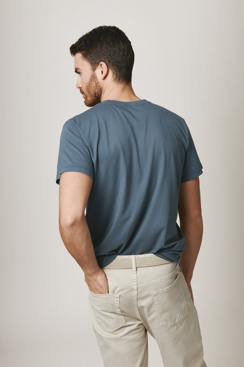 The Cotton T Shirt Azul Tenerife-zoom-
