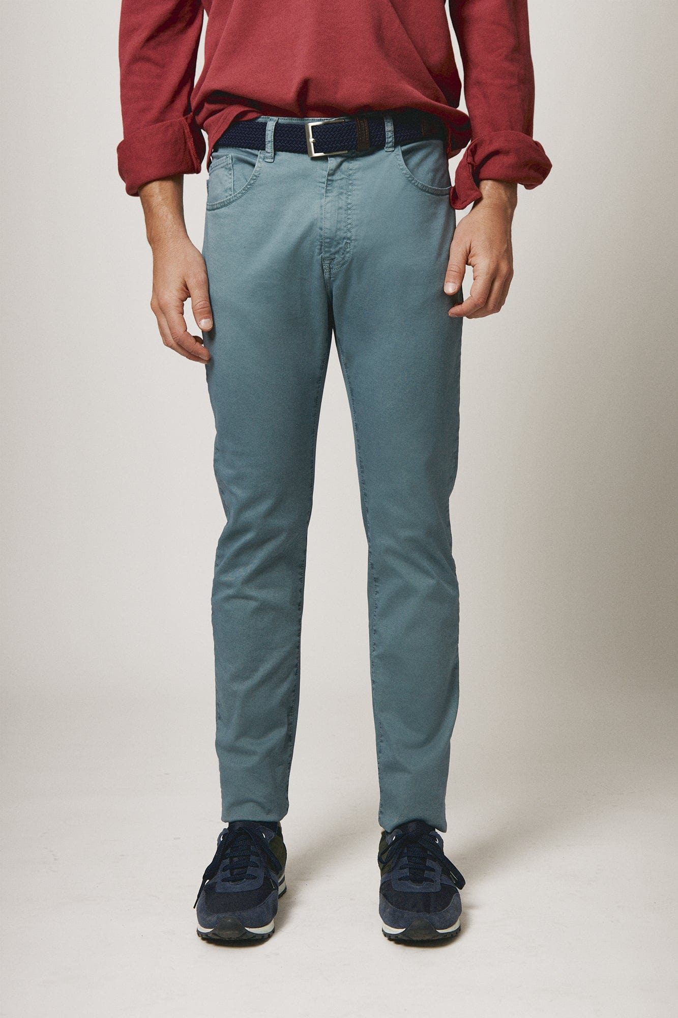 The 5 Pocket Verde Comillas-zoom-1