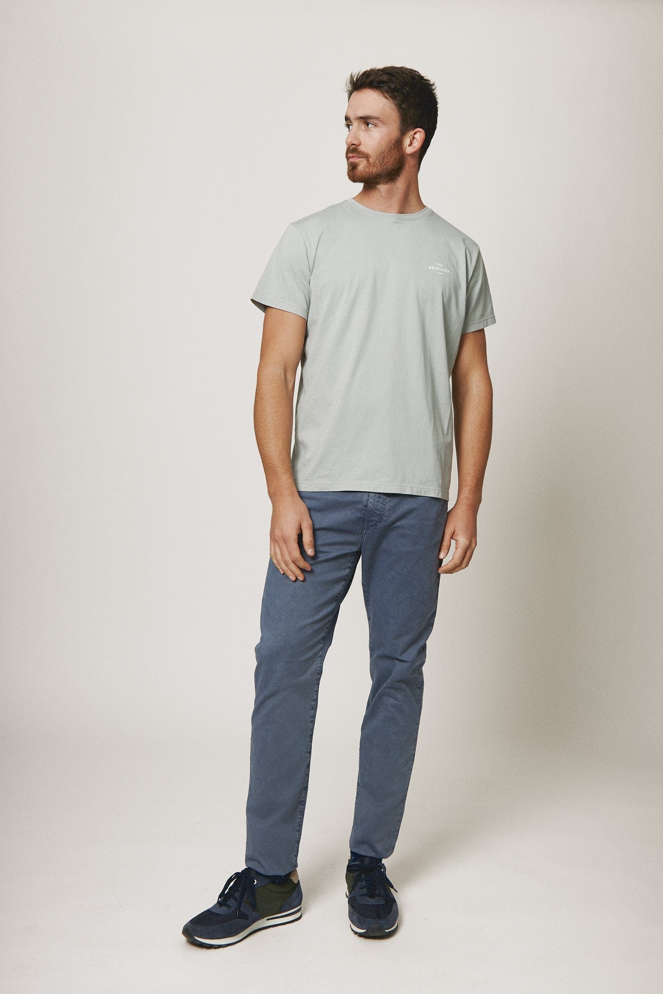 The Cotton T Shirt Gris Lugo-1