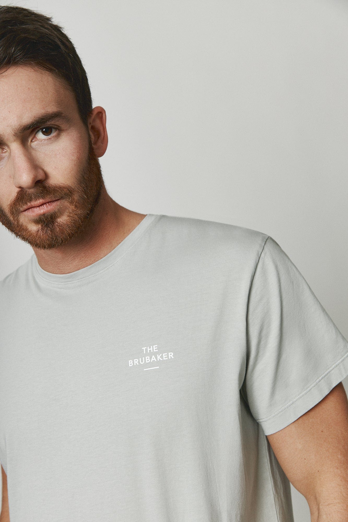 The Cotton T Shirt Gris Lugo-zoom-3