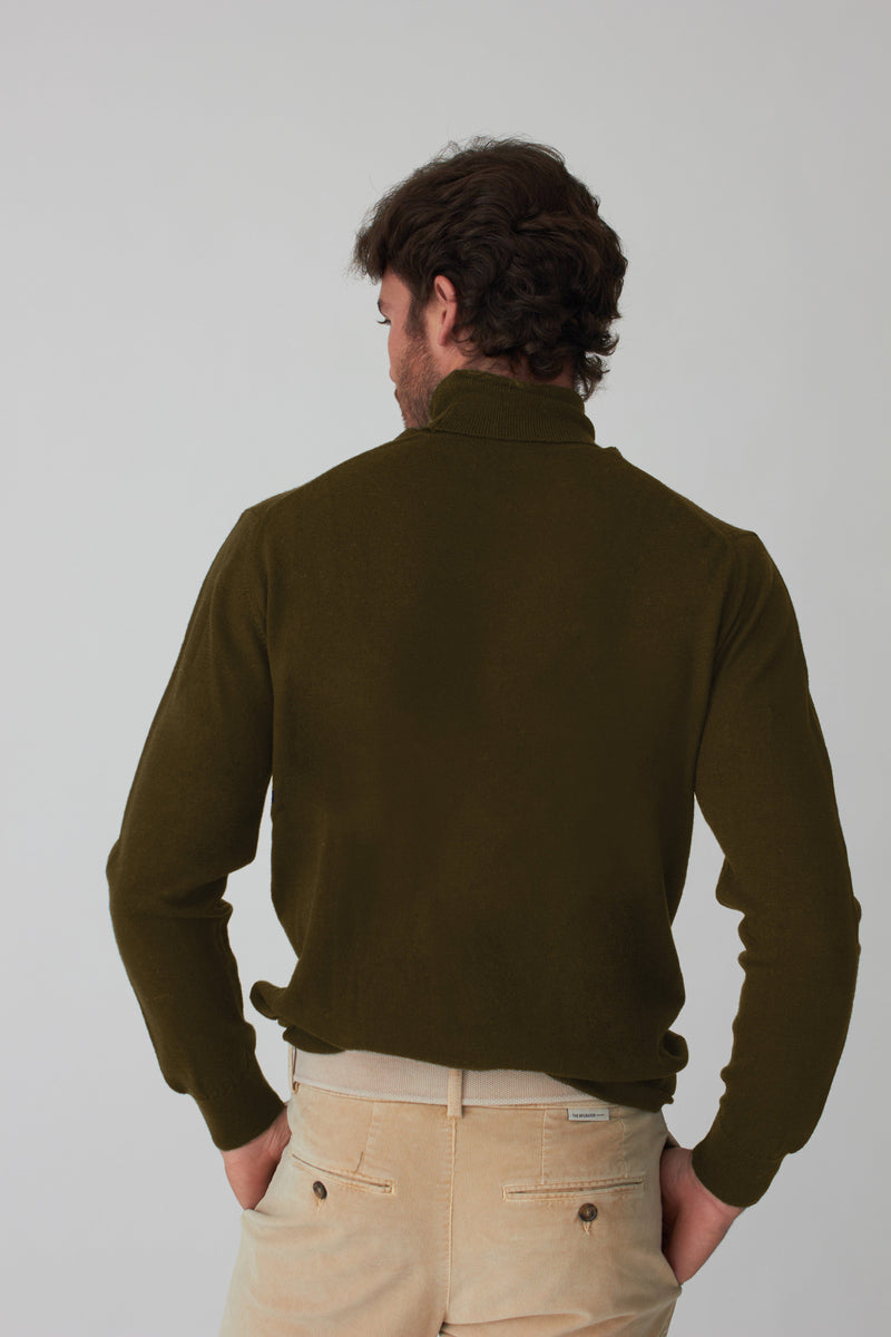 The Merino Cisne Verde Oscuro-zoom-