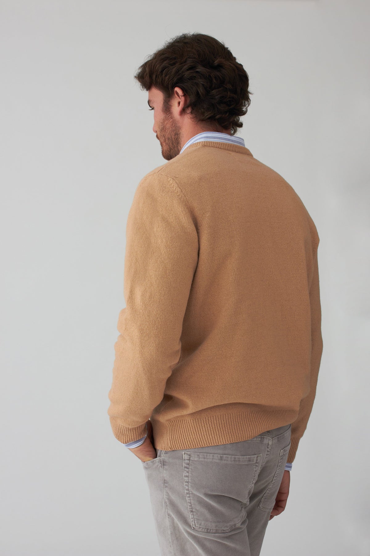 The Lambswool Pico Camel Ronda Claro-zoom-3
