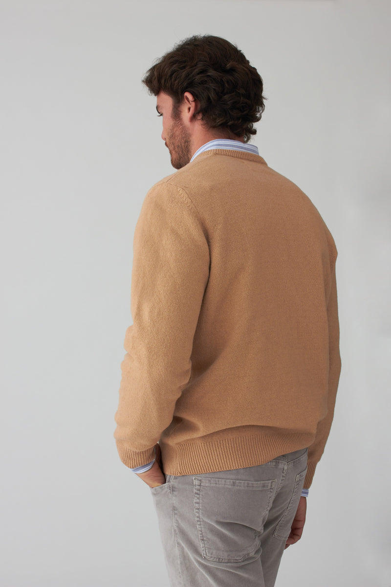 The Lambswool Pico Camel Ronda Claro-zoom-