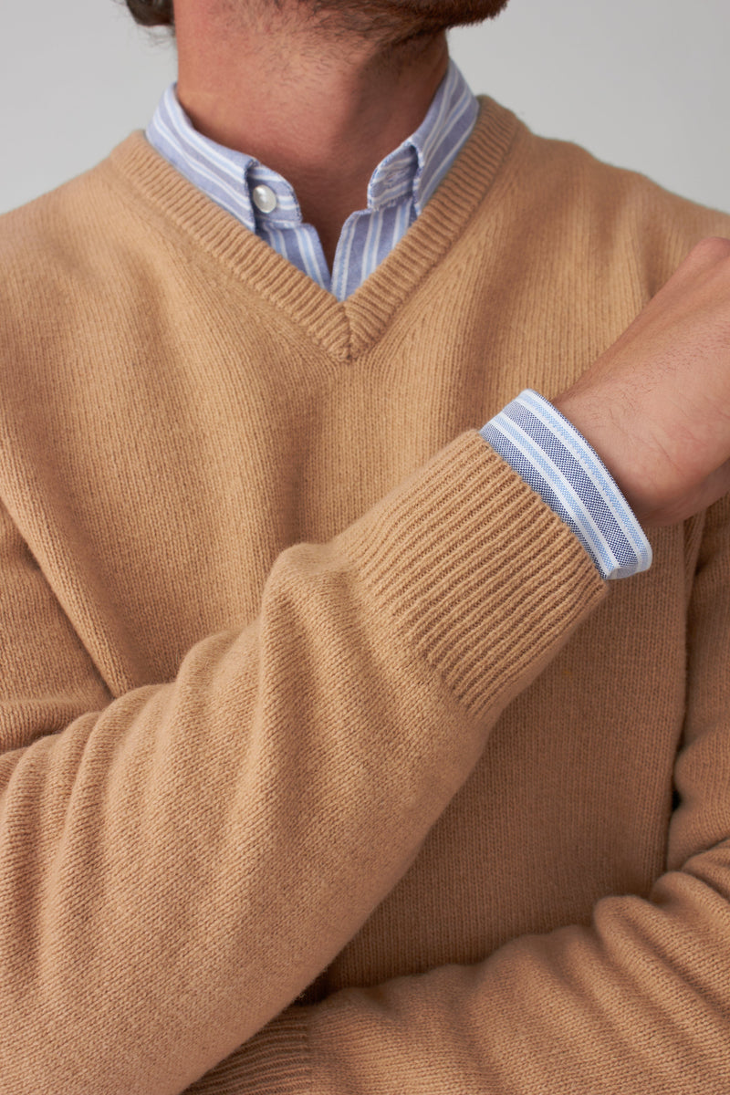 The Lambswool Pico Camel Ronda Claro-zoom-