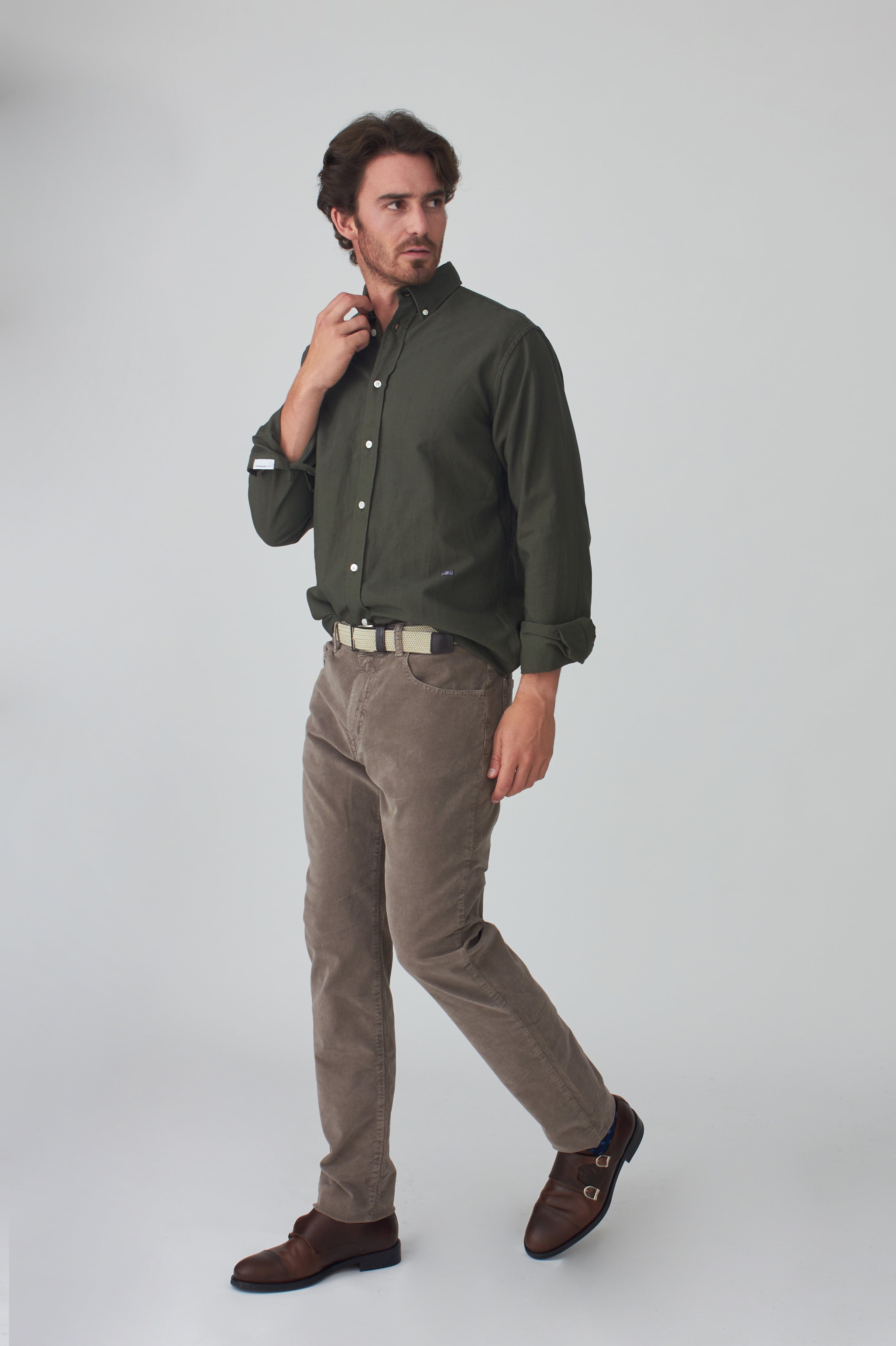 The Oxford Casual Verde Oscuro-zoom-2