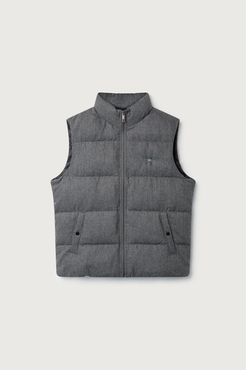 The Chaleco Espiga  gris-zoom-