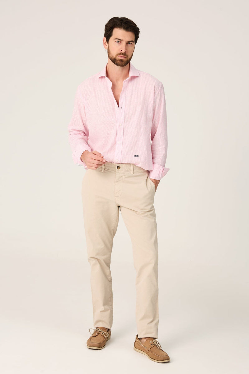 The Cotton Linen Camisa Raya Rosa-zoom-