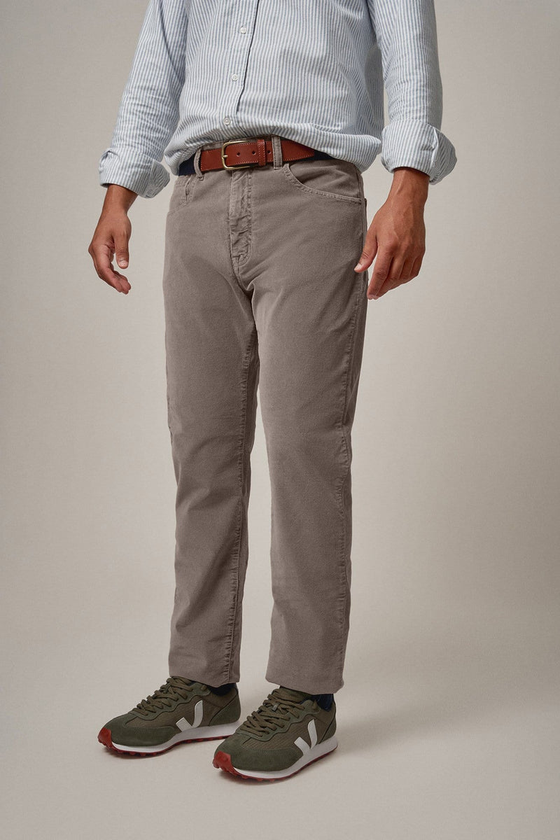 The 5 Pocket Micropana Gris Marrón-zoom-