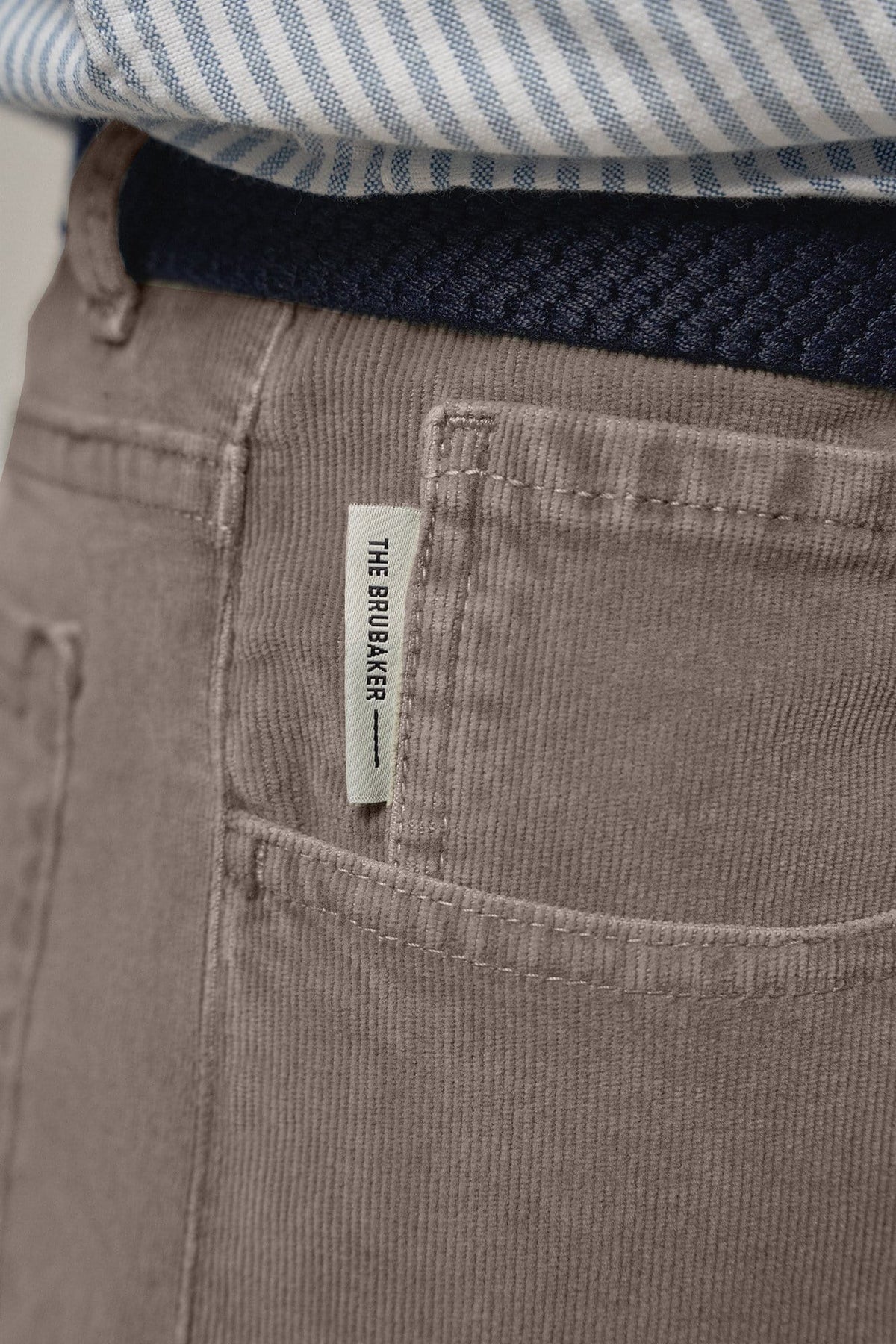 The 5 Pocket Micropana Gris Marrón