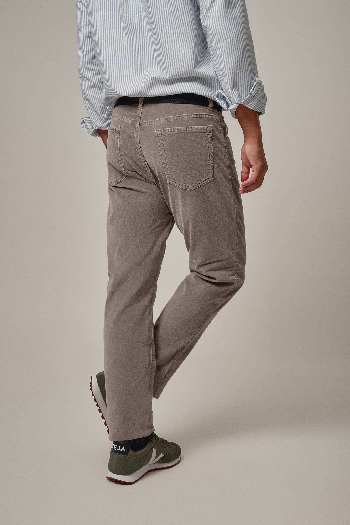 The 5 Pocket Micropana Gris Marrón