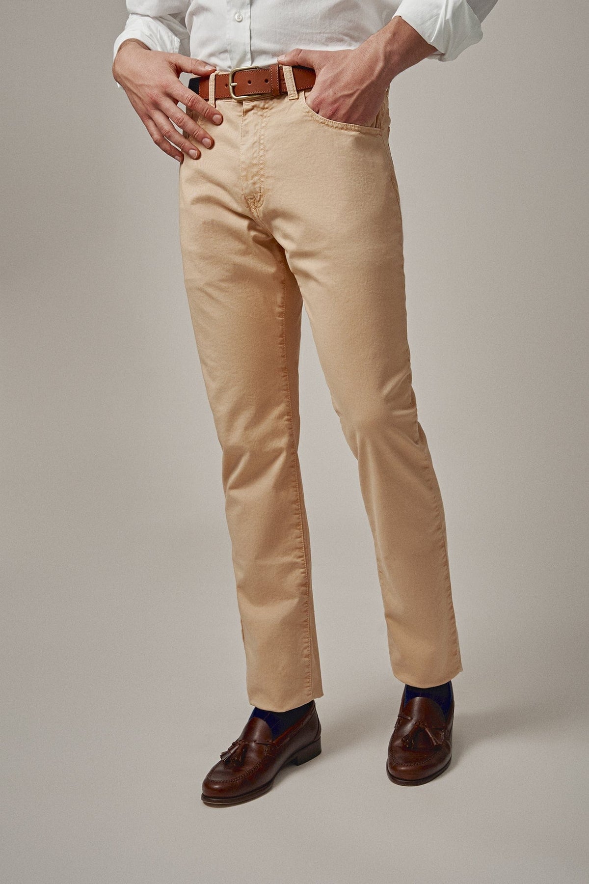 The 5 pocket Ocre Madrid-1