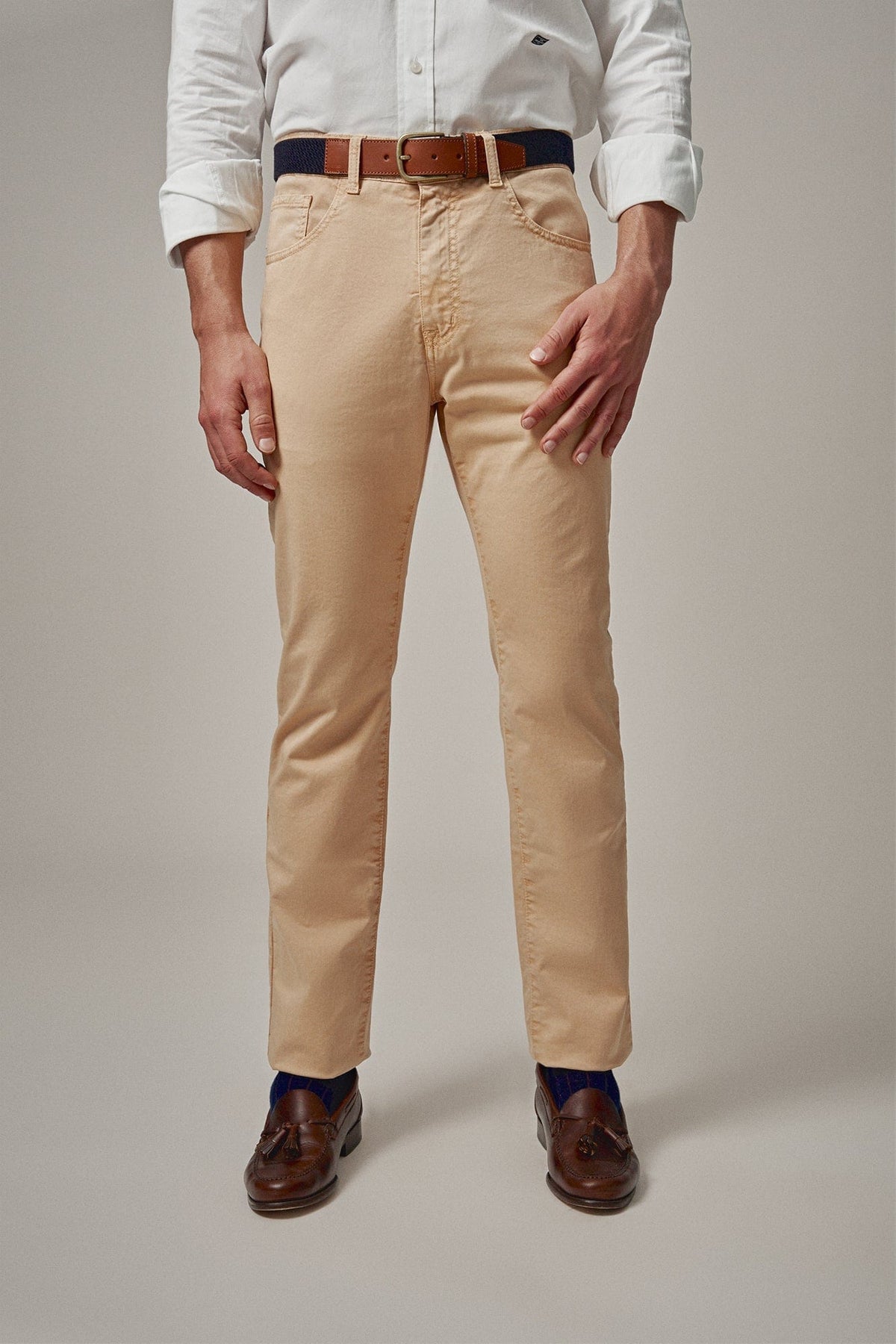 The 5 pocket Ocre Madrid-zoom-3
