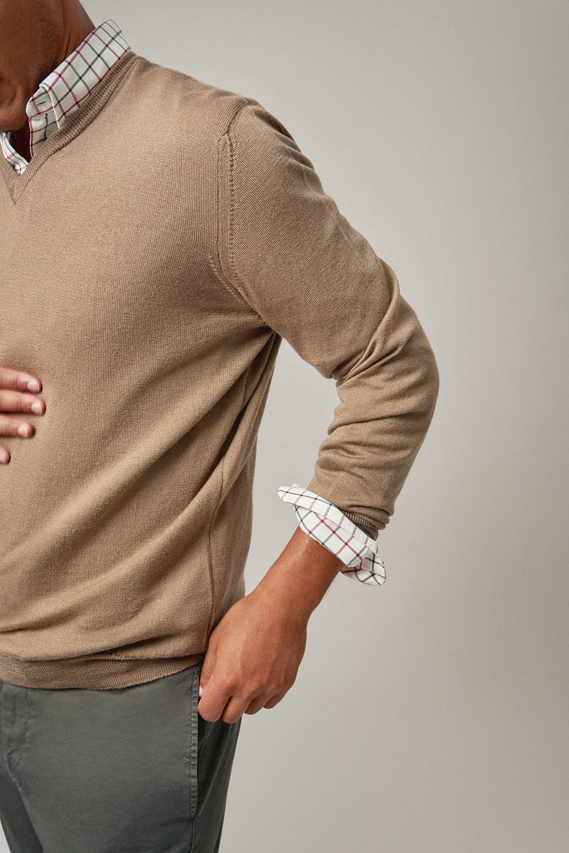 The Merino Pico Camel Tostado-zoom-