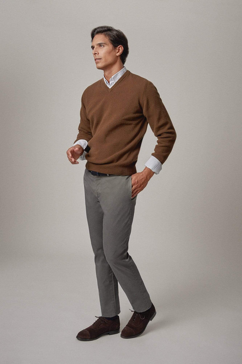 The Lambswool Pico Marrón Bierzo-zoom-