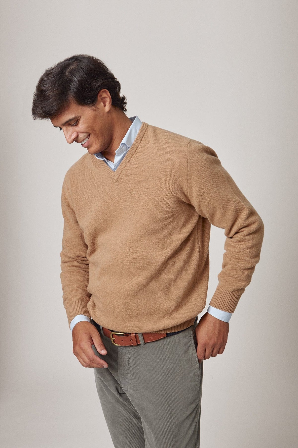 The Lambswool Pico Camel Ronda-zoom-1