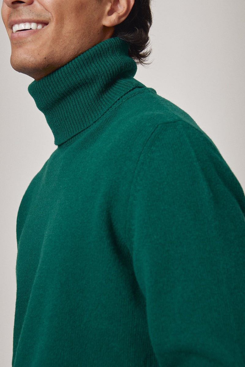 The Lambswool Cisne Verde-zoom-