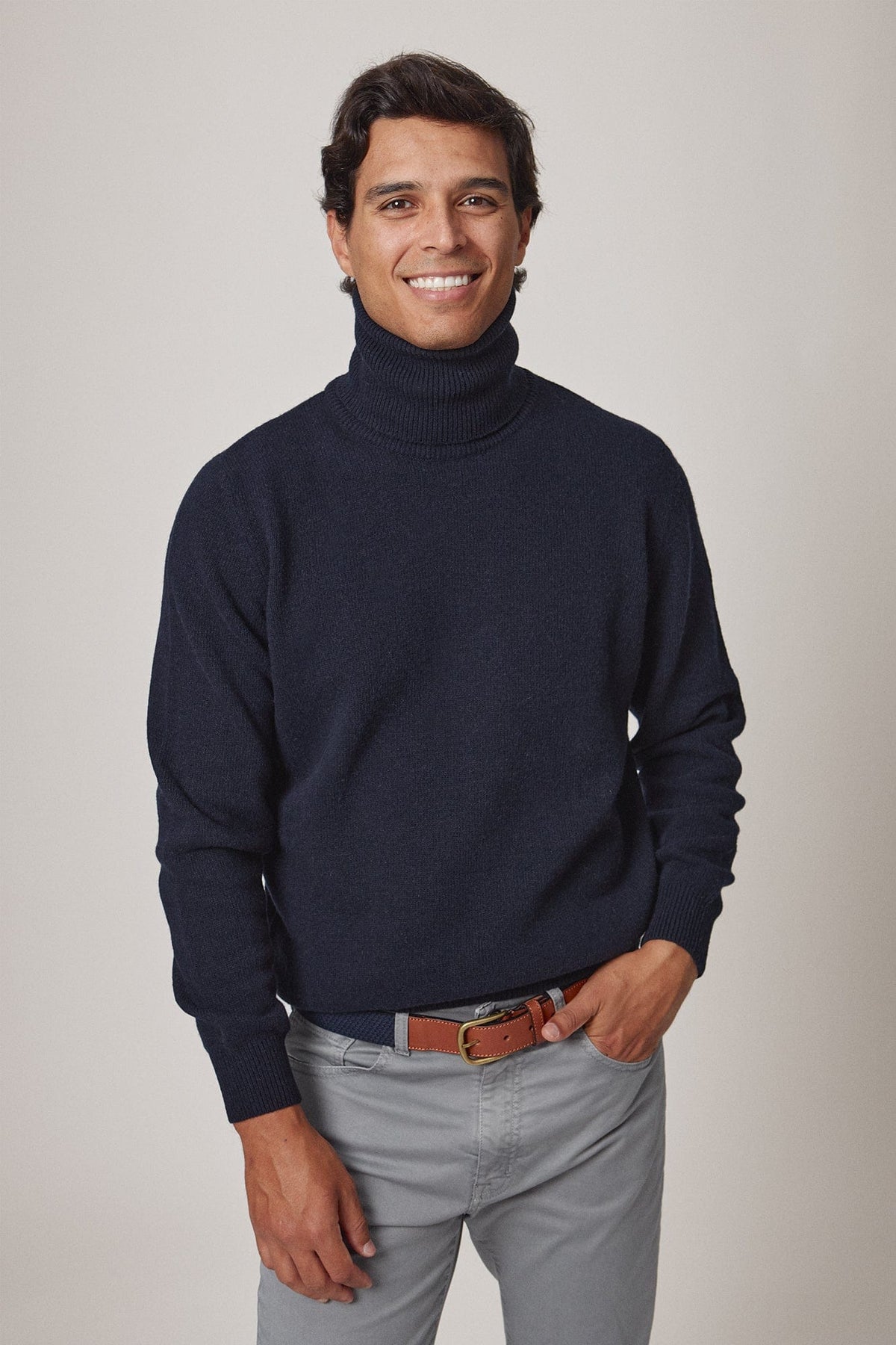 The Lambswool Cisne Marino-zoom-1
