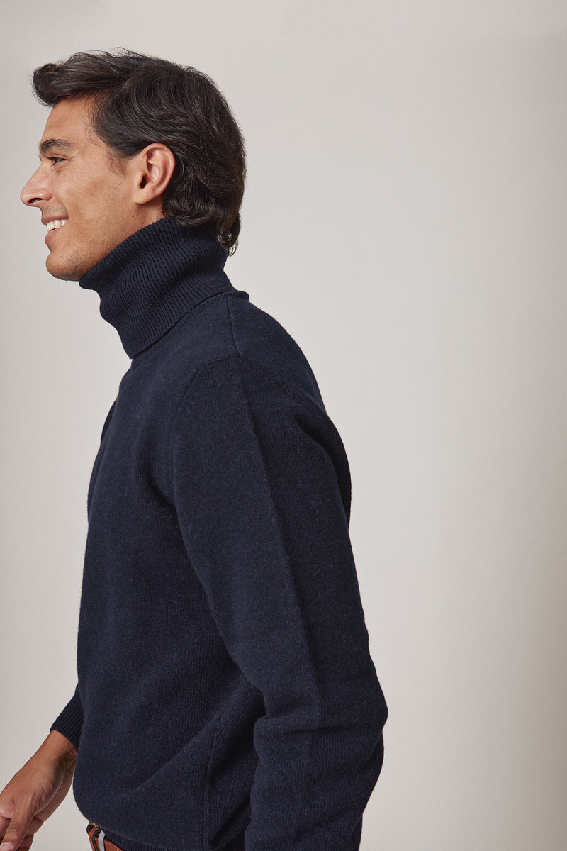 The Lambswool Cisne Marino-zoom-