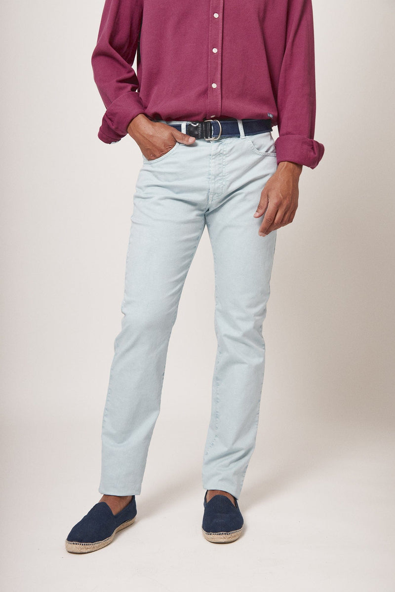 The 5 Pocket Azul Celeste-zoom-